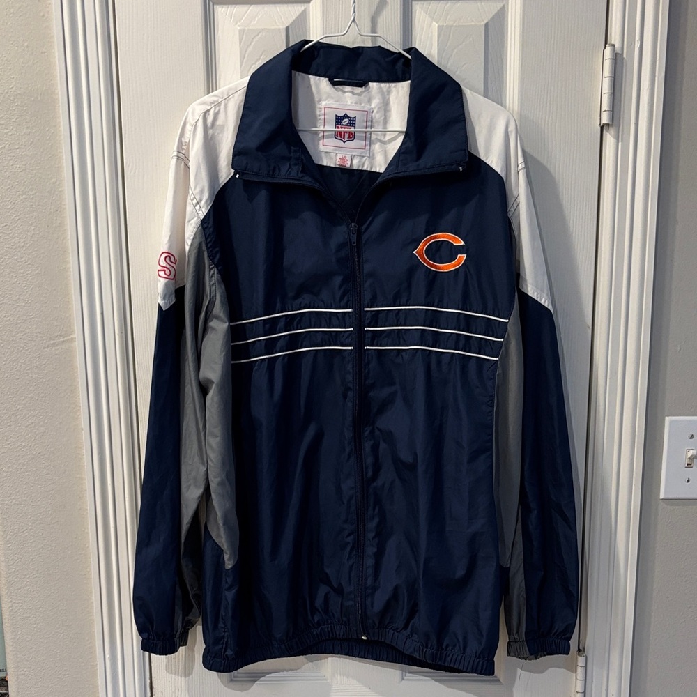 NFL Chicago Bears Team Windbreaker Jacket -Large